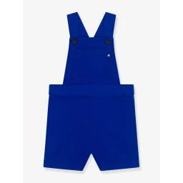 Salopette courte bébé PETIT BATEAU marine