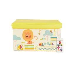 Coffre À Jouets Motif Zoo, Jusqu’à 80 Kg Zoo