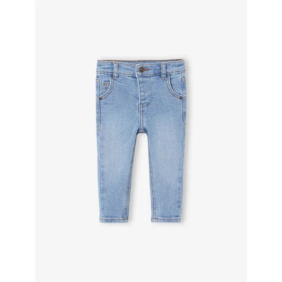 Jean bébé coupe droite BASICS  denim bleached