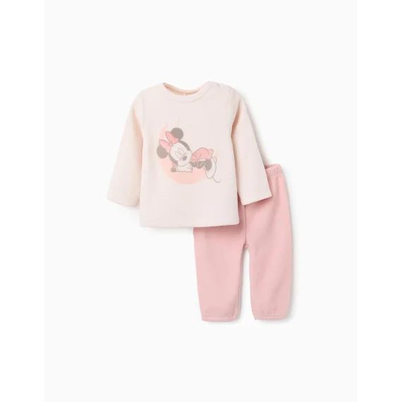 Pyjama Polaire Rose Clair