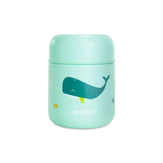Mini Thermos Whaley Pour Les Repas Bleu