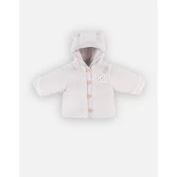 Veste à capuche en Groloudoux® gris