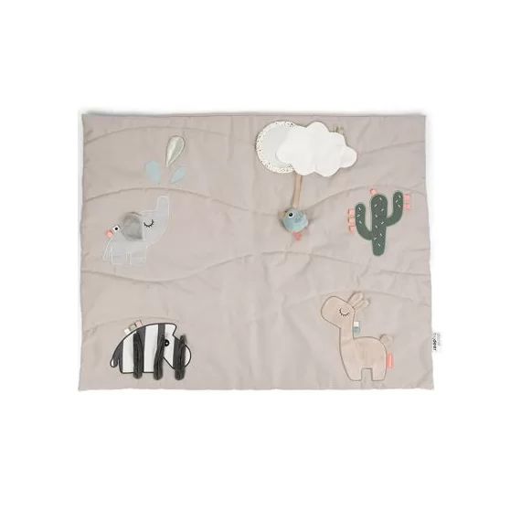 Tapis d&rsquo;éveil sensoriel Deer friends Sable