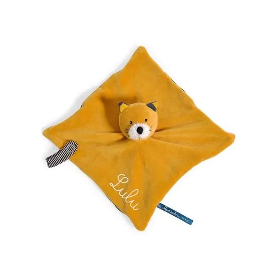 Doudou chat Lulu Les Moustaches (personnalisable)