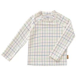 Tee-shirt anti-UV manches longues Carreaux classiques (6-12 mois)