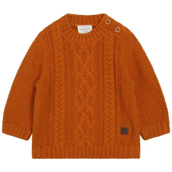 Pull en tricot Garçon Marron