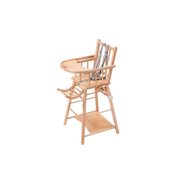 Chaise Haute Traditionnelle Marcel Transformable Barreaux Bois