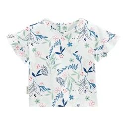 T-shirt Bébé Fille Dahlia Blanc
