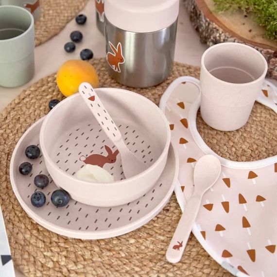 Coffret repas Little Forest Lapin (4 pièces)