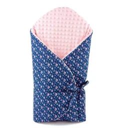 Gigoteuse D’emmaillotage Évolutive – Sevira Kids – Flore – Bleu – 100% Coton – Baby D&rsquo;or Innovation Bleu