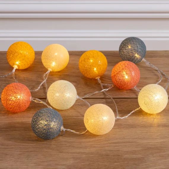 Guirlande Led 10 Boules – Oya Multicolore