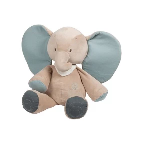 Peluche géante Luna & Axel éléphant (75 cm)