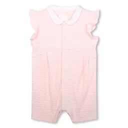 Combinaison en éponge coton UNISEXE Rose