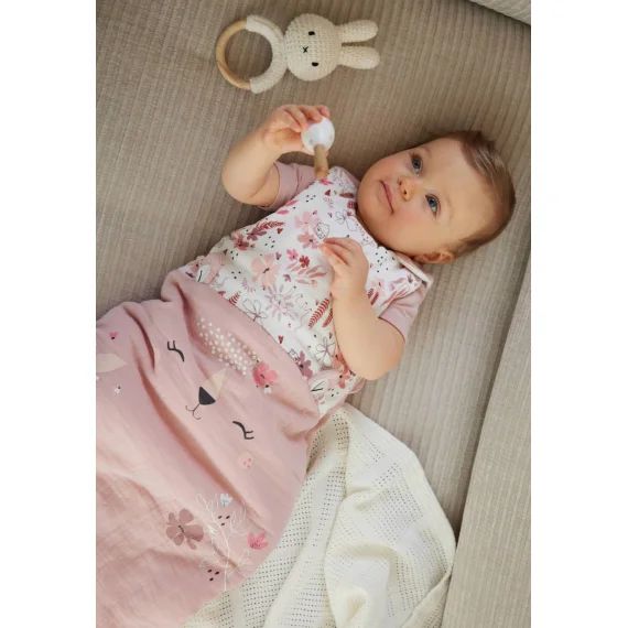 Gigoteuse Tog 2 En Gaze De Coton Petit Safari Rose