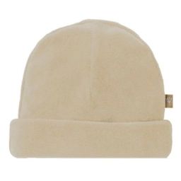 Bonnet en velours bio Sandshell (naissance)