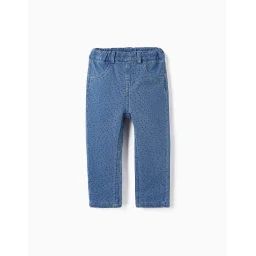 Legging En Jean À Pois Bleu