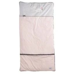 Edredon Pour Lit Bébé En Coton – Sauthon – Miss Chipie – Rose – 70x140cm – Polyester – Mixte Rose