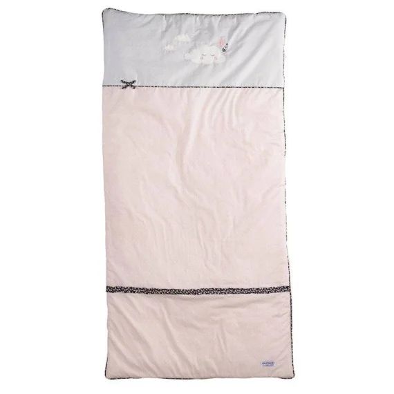 Edredon Pour Lit Bébé En Coton – Sauthon – Miss Chipie – Rose – 70x140cm – Polyester – Mixte Rose