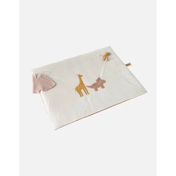 Tapis D&rsquo;activités Popsie En Mousseline Blanc
