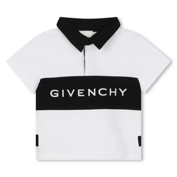 Polo en coton Garçon Blanc