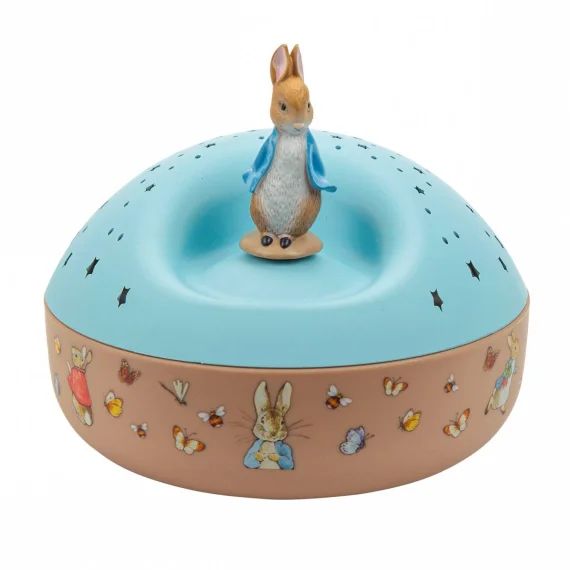Projecteur D&rsquo;étoiles Musical Peter Rabbit Bleu