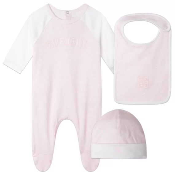 Ensemble 3 pièces UNISEXE Rose
