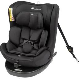 BEBECONFORT Siège auto évolutif pivotant 360 EvolveFix i-Size –  Gr 0/1/2/3 – Isofix – 0 à 12 ans (36 kg) – 40-150 cm – Black Mist noir