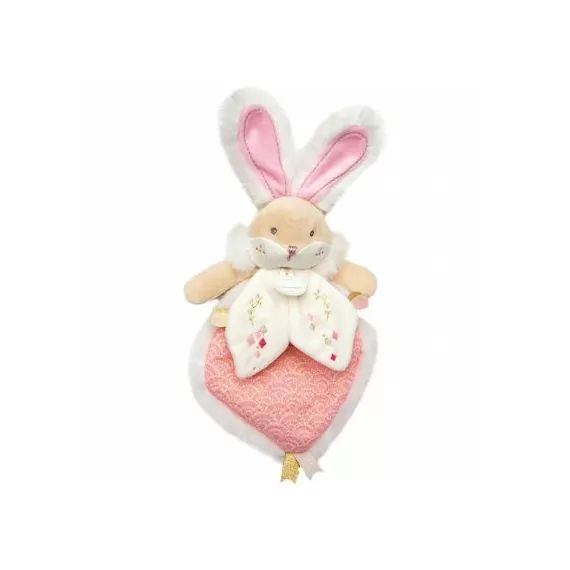 Coffret doudou plat rose Lapin de sucre