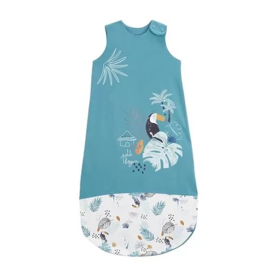 Gigoteuse d&rsquo;été – PETIT BEGUIN – Athi – Coton – Bleu – Garçon bleu