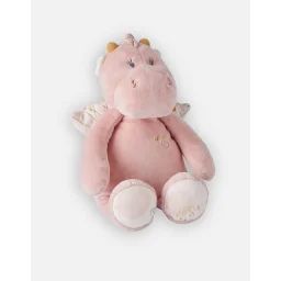Peluche – NOUKIE&rsquo;S – Joy dragon – Rose – 25 cm – Fille – Bébé – Non rose