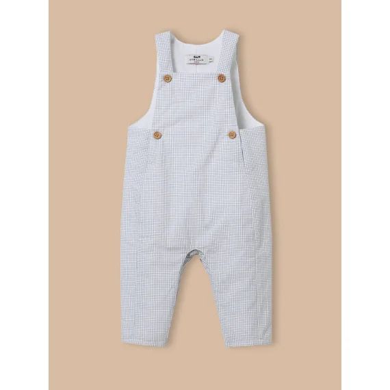 Salopette Ouatinée Tattersall Ciel