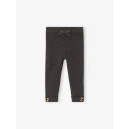 Legging en tricot bébé vert de gris