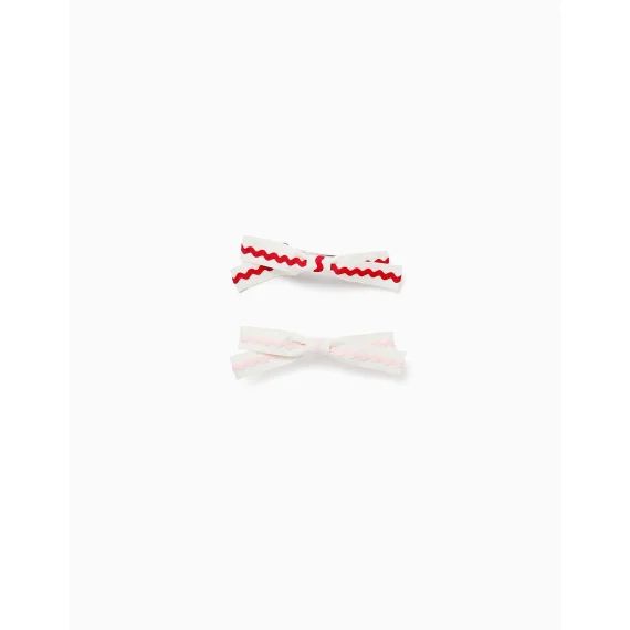 Lot De 2 Barrettes À Cheveux Avec Rubans Grecs Beige Clair