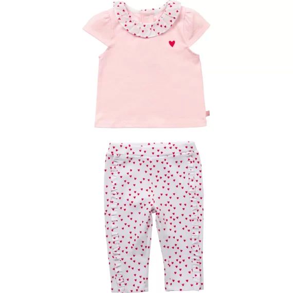 Ensemble t-shirt et pantalon Fille Rose