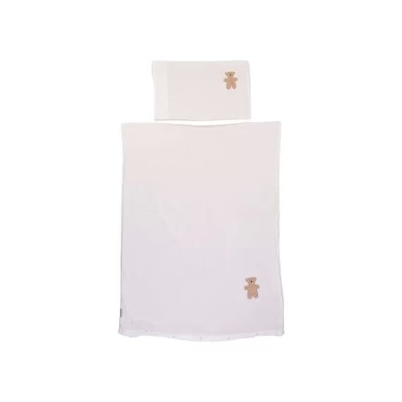 Parure de lit en mousseline de coton Teddy (100 x 140 cm)