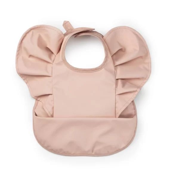 Bavoir Elodie – Powder Pink