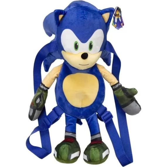 PELUCHE SAC À DOS – SONIC bleu