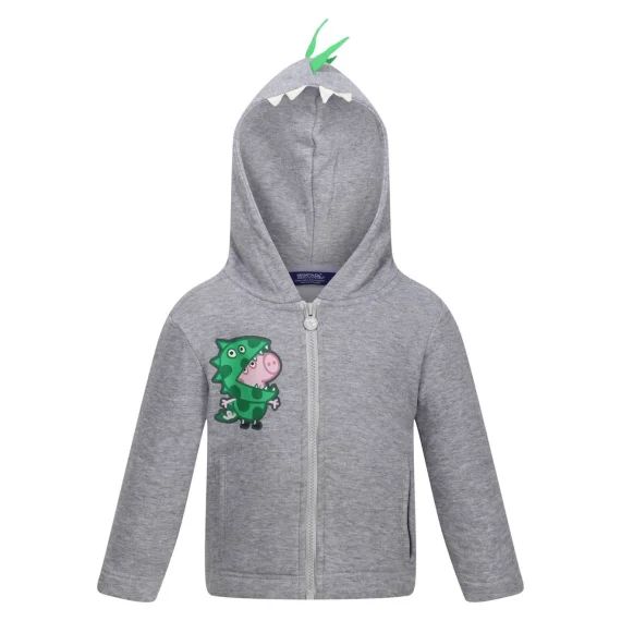 Veste Polaire Coton Peppa Pig Gris