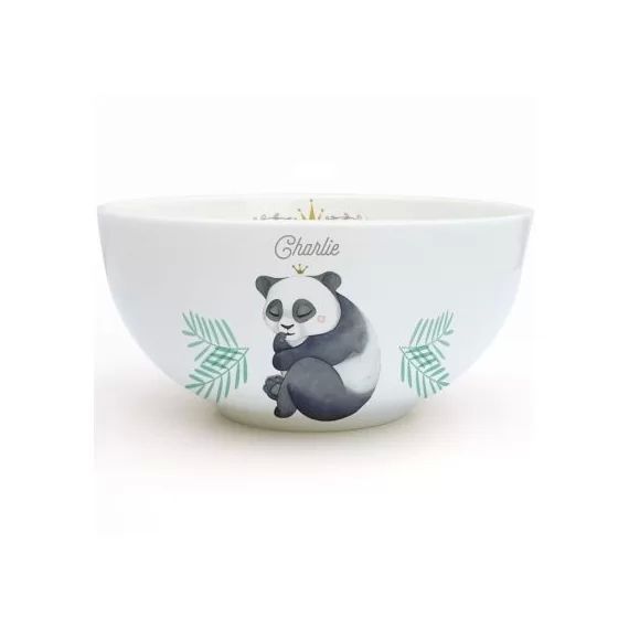 Bol en porcelaine Panda (personnalisable)