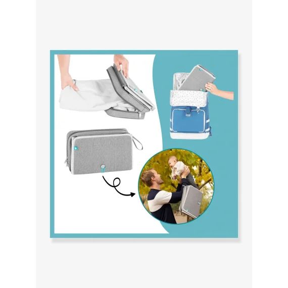 Plan à langer de voyage BABYMOOV Nomadcare blanc