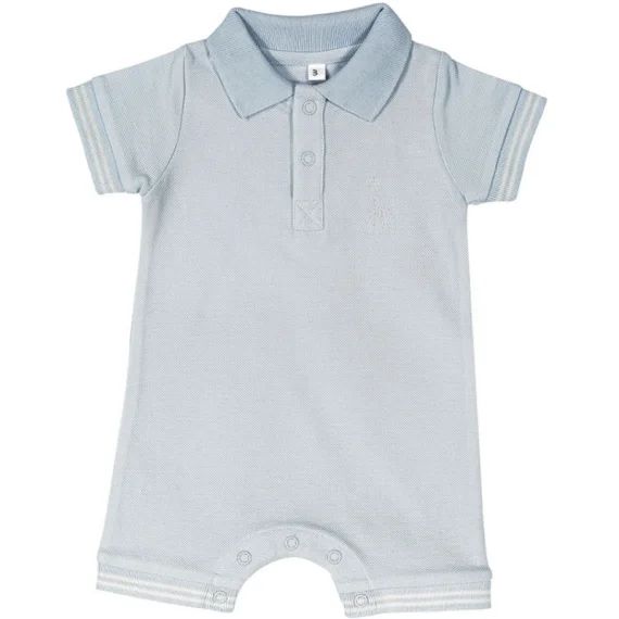 Combishort bleu clair Sophie la girafe (12 mois)