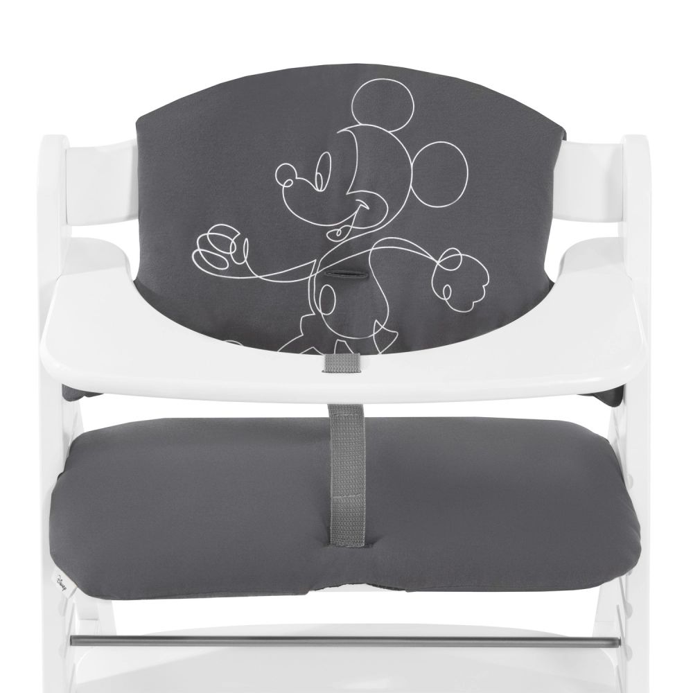 Coussin Chaise Haute Hauck Select – Mickey Mouse Anthracite