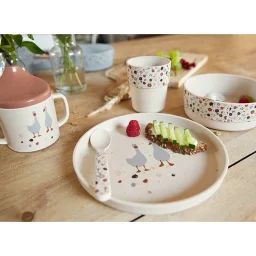 Bol Tiny Farmer mouton et oie naturel