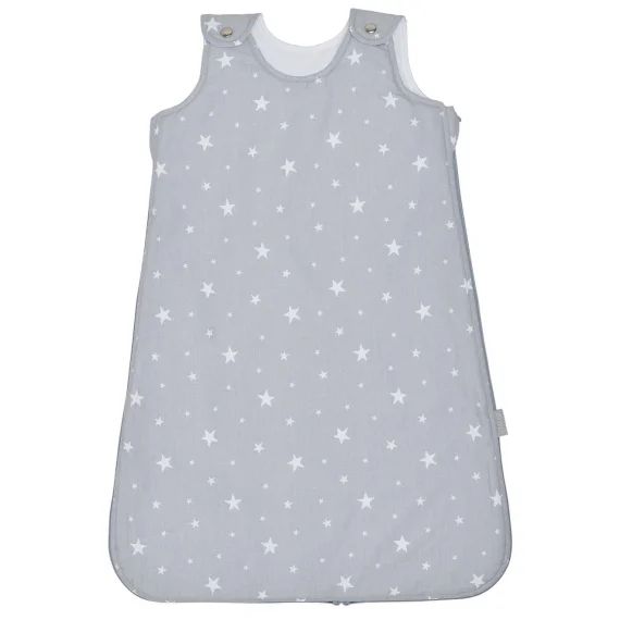 Gigoteuse Turbulette En Coton Stella Stella, Imprimé Étoiles Blanc,