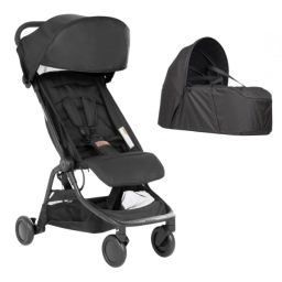 Poussette Mountain Buggy Nano V3 – Black + Cocoon V2