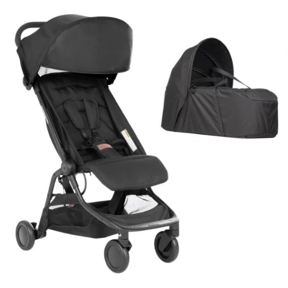 Poussette Mountain Buggy Nano V3 – Black + Cocoon V2