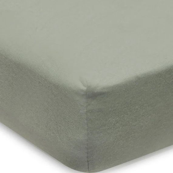 Drap housse de berceau Ash Green (40 x 80 cm)