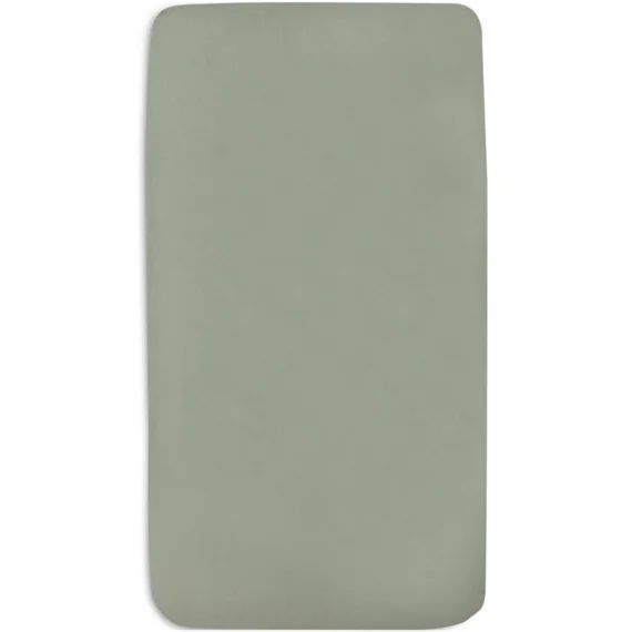 Drap housse de berceau Ash Green (40 x 80 cm)