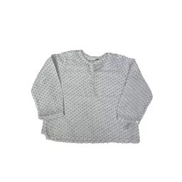 Chemise blanche motif garçon 18 mois