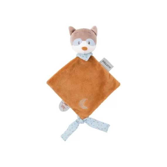 Mini doudou attache sucette Bob le raton laveur